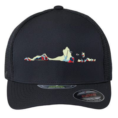 Cool Labrador Retriever Dog Lover T Lab Gift Flexfit Unipanel Trucker Cap