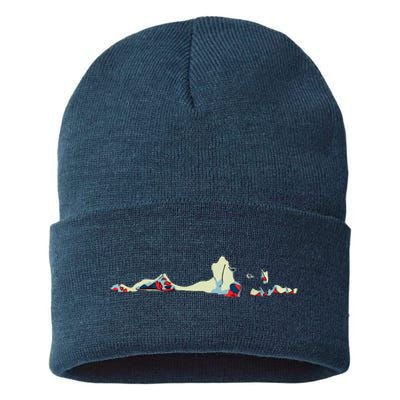 Cool Labrador Retriever Dog Lover T Lab Gift Sustainable Knit Beanie