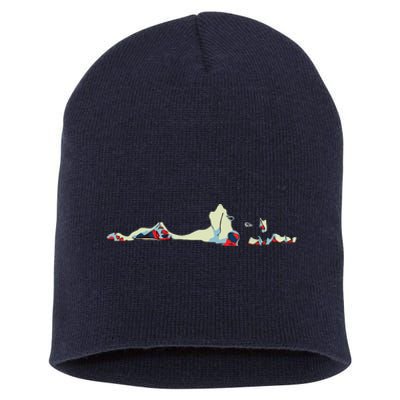 Cool Labrador Retriever Dog Lover T Lab Gift Short Acrylic Beanie