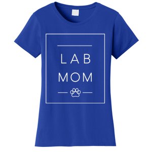 Cute Labrador Retriever Dog Mom Crewneck Lab Retriever Mom Meaningful Gift Women's T-Shirt