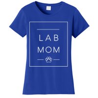 Cute Labrador Retriever Dog Mom Crewneck Lab Retriever Mom Meaningful Gift Women's T-Shirt