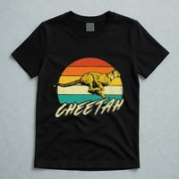 Cheetah Lover Retro Vintage Safari Zoo Animal Lover T-Shirt