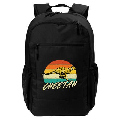 Cheetah Lover Retro Vintage Safari Zoo Animal Lover Backpack