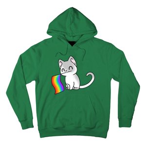 Cat Lgbt Rainbow Flag Pride Month Hoodie