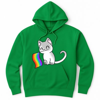 Cat Lgbt Rainbow Flag Pride Month Hoodie