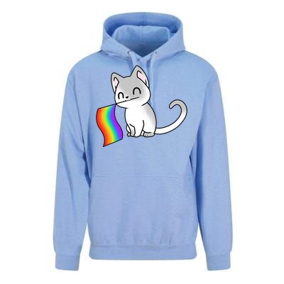 Cat Lgbt Rainbow Flag Pride Month Unisex Surf Hoodie