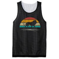 Cute Lion Retro Vintage Lover Lion Mesh Reversible Basketball Jersey Tank