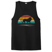 Cute Lion Retro Vintage Lover Lion PosiCharge Competitor Tank