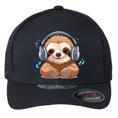 Cute Little Sloth Lover Lazy Sloth Lovers For Flexfit Unipanel Trucker Cap