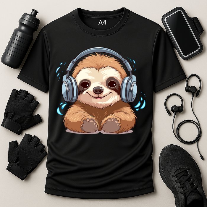 Cute Little Sloth Lover Lazy Sloth Lovers For Performance Shirt