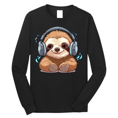 Cute Little Sloth Lover Lazy Sloth Lovers For Long Sleeve Shirt