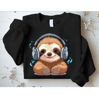 Cute Little Sloth Lover Lazy Sloth Lovers For Sweatshirt