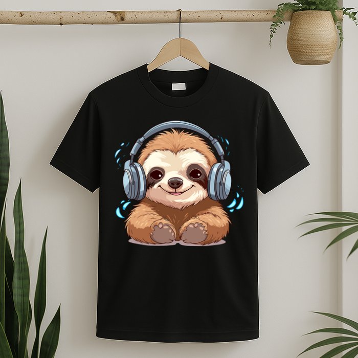Cute Little Sloth Lover Lazy Sloth Lovers For T-Shirt