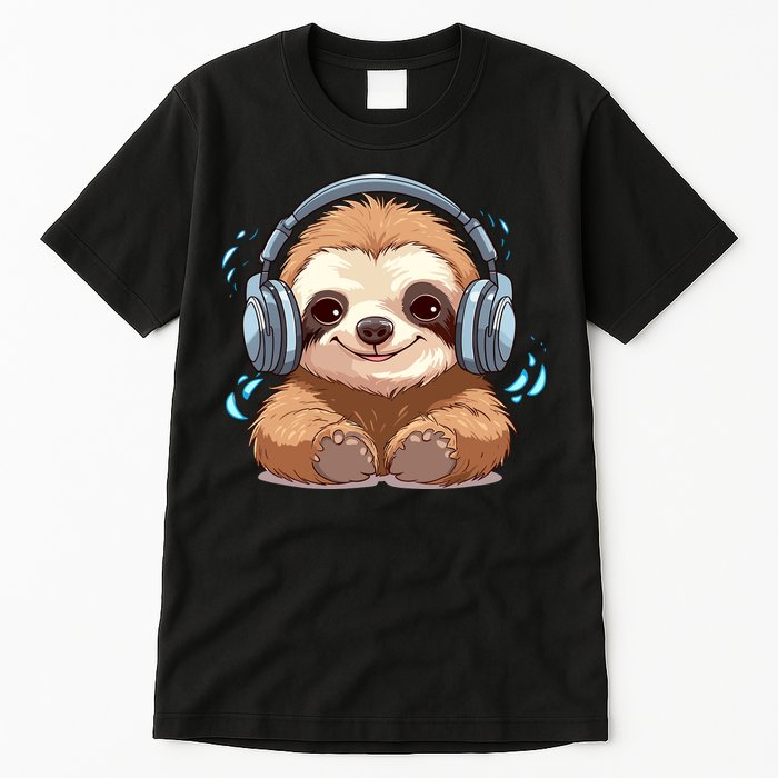Cute Little Sloth Lover Lazy Sloth Lovers For Tall T-Shirt