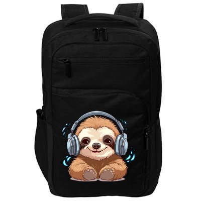 Cute Little Sloth Lover Lazy Sloth Lovers For Impact Tech Backpack