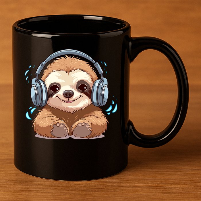 Cute Little Sloth Lover Lazy Sloth Lovers For 11oz C Handle Ceramic Mug