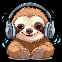 Cute Little Sloth Lover Lazy Sloth Lovers For Drawstring Bag
