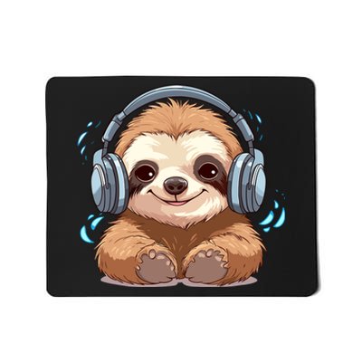 Cute Little Sloth Lover Lazy Sloth Lovers For Mousepad