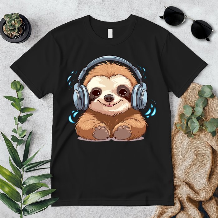 Cute Little Sloth Lover Lazy Sloth Lovers For Premium T-Shirt
