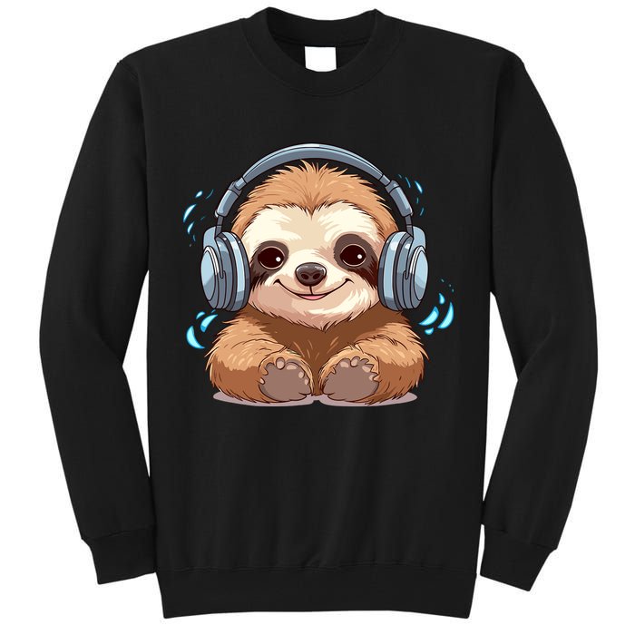 Cute Little Sloth Lover Lazy Sloth Lovers For Tall Sweatshirt