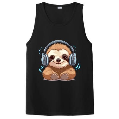 Cute Little Sloth Lover Lazy Sloth Lovers For PosiCharge Competitor Tank