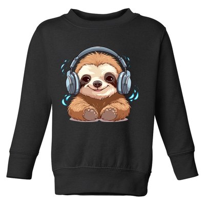 Cute Little Sloth Lover Lazy Sloth Lovers For Toddler Sweatshirt