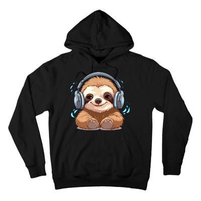 Cute Little Sloth Lover Lazy Sloth Lovers For Tall Hoodie