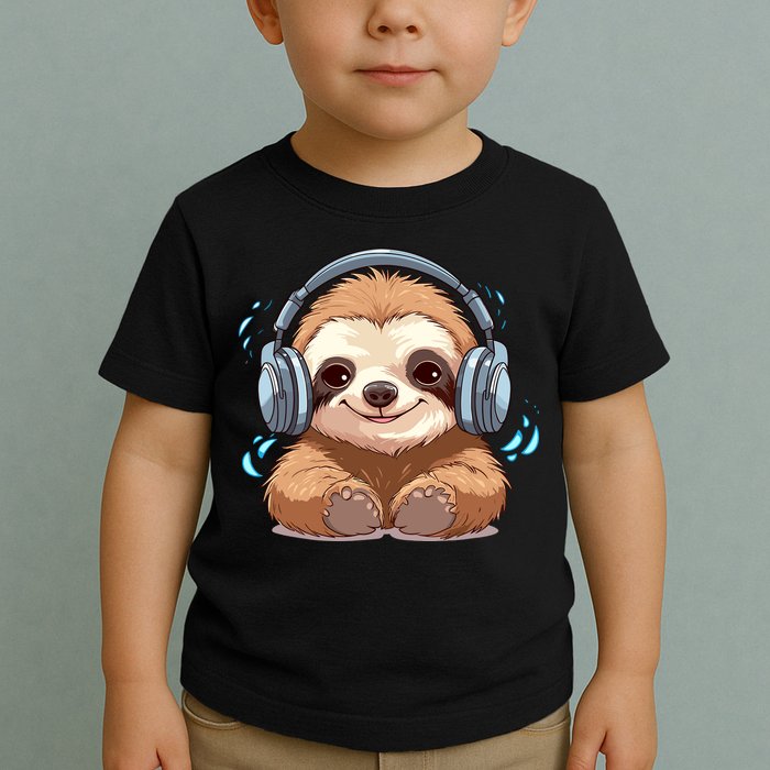 Cute Little Sloth Lover Lazy Sloth Lovers For Toddler T-Shirt