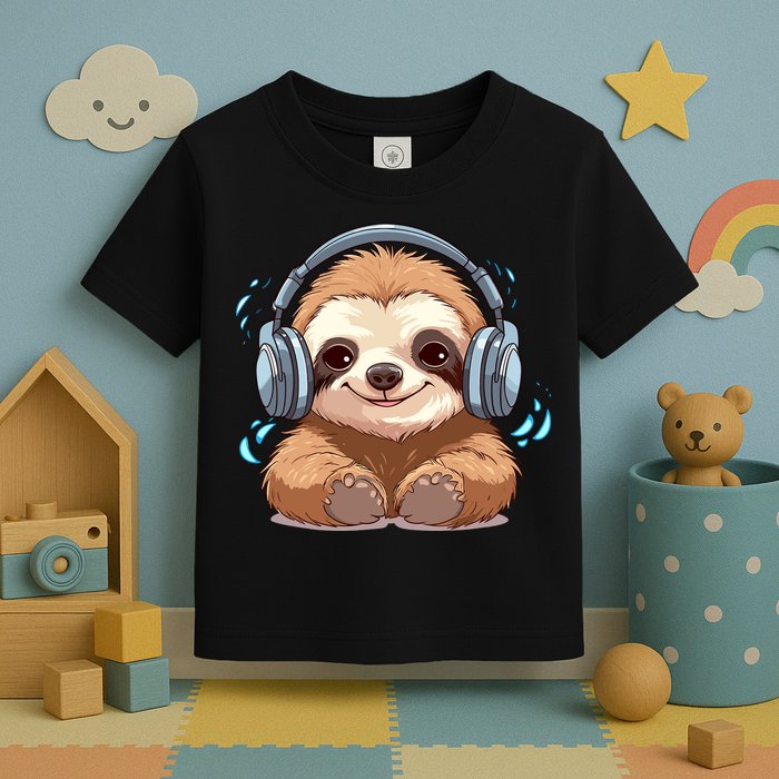 Cute Little Sloth Lover Lazy Sloth Lovers For Toddler T-Shirt