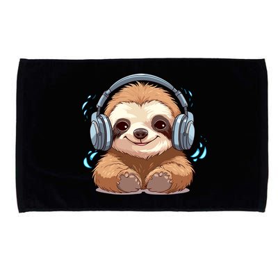 Cute Little Sloth Lover Lazy Sloth Lovers For Microfiber Hand Towel