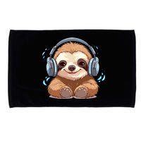 Cute Little Sloth Lover Lazy Sloth Lovers For Microfiber Hand Towel