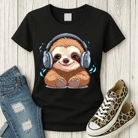 Cute Little Sloth Lover Lazy Sloth Lovers For Womens T-Shirt