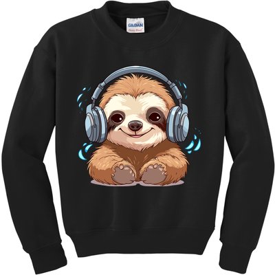 Cute Little Sloth Lover Lazy Sloth Lovers For Kids Sweatshirt