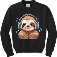 Cute Little Sloth Lover Lazy Sloth Lovers For Kids Sweatshirt