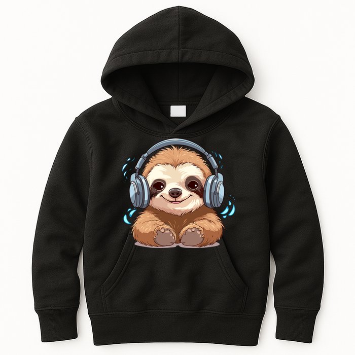 Cute Little Sloth Lover Lazy Sloth Lovers For Kids Hoodie
