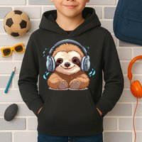 Cute Little Sloth Lover Lazy Sloth Lovers For Kids Hoodie