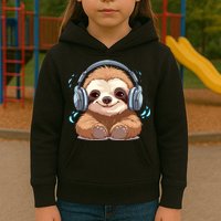 Cute Little Sloth Lover Lazy Sloth Lovers For Kids Hoodie