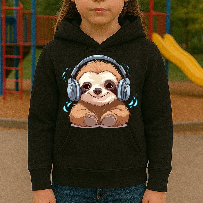 Cute Little Sloth Lover Lazy Sloth Lovers For Kids Hoodie