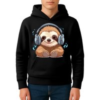 Cute Little Sloth Lover Lazy Sloth Lovers For Kids Hoodie