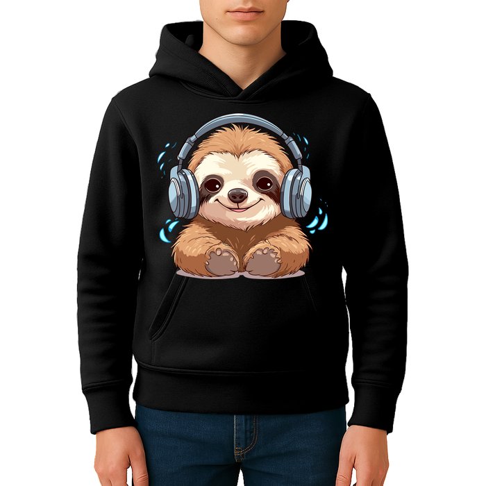 Cute Little Sloth Lover Lazy Sloth Lovers For Kids Hoodie