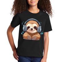 Cute Little Sloth Lover Lazy Sloth Lovers For Kids T-Shirt
