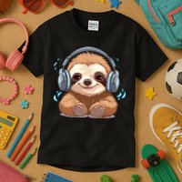 Cute Little Sloth Lover Lazy Sloth Lovers For Kids T-Shirt