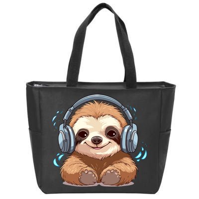 Cute Little Sloth Lover Lazy Sloth Lovers For Zip Tote Bag