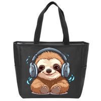 Cute Little Sloth Lover Lazy Sloth Lovers For Zip Tote Bag