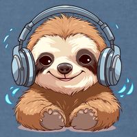 Cute Little Sloth Lover Lazy Sloth Lovers For Garment-Dyed Sweatshirt