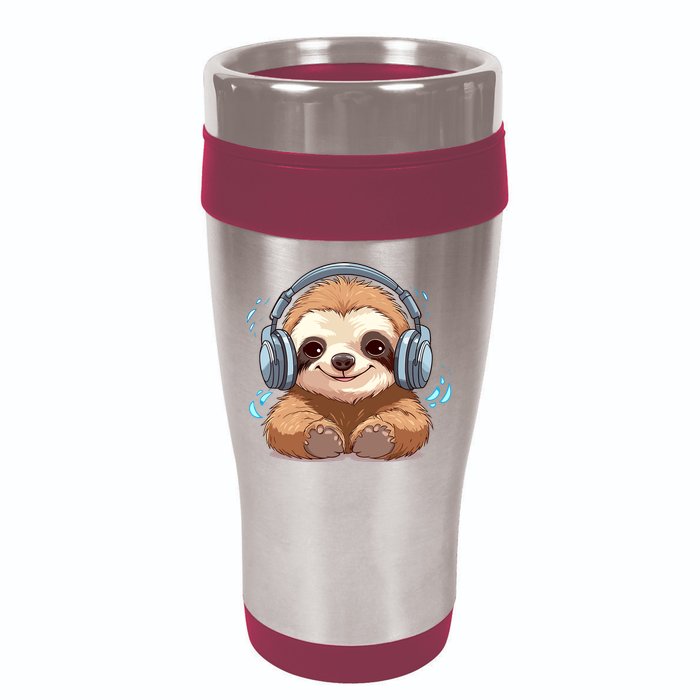 Cute Little Sloth Lover Lazy Sloth Lovers For 16oz Travel Tumbler