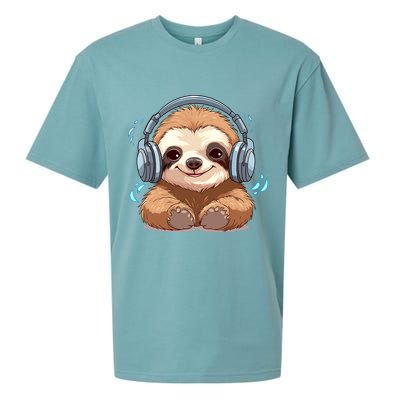 Cute Little Sloth Lover Lazy Sloth Lovers For Sueded Cloud Jersey T-Shirt