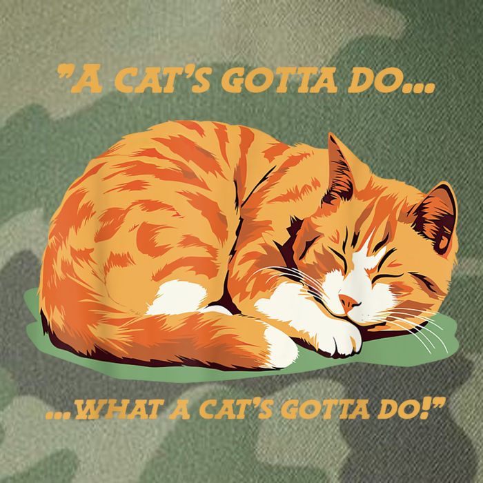 Cat Lover Sleeping Cat A Cats Gotta Do Funny Cat Saying Legacy Tie Dye Trucker Hat