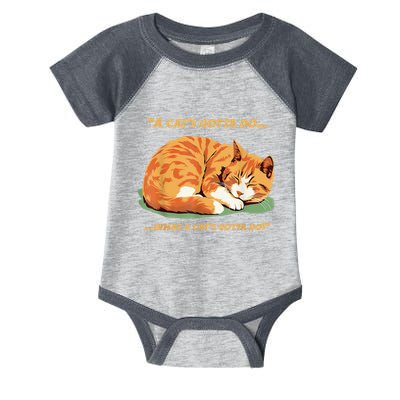 Cat Lover Sleeping Cat A Cats Gotta Do Funny Cat Saying Infant Baby Jersey Bodysuit