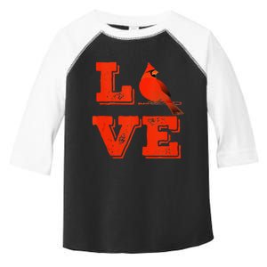 Classic Love St. Louis Missouri Baseball Fan Toddler Fine Jersey T-Shirt